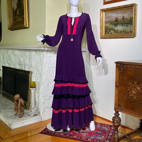 Lunares Flamenco Ruffled Dress - Picture 3 of 16